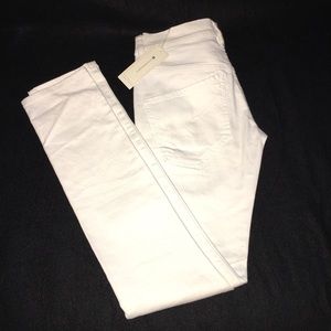 All White BCBGmaxazria jeans
